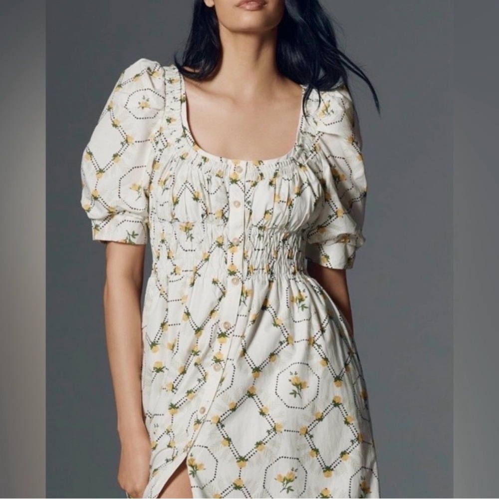 Anthropologie The Peregrine MIDI Dress Size‎ XL